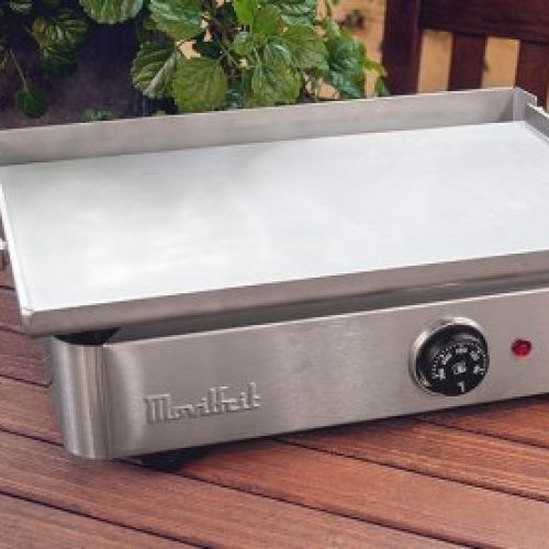 Plancha eléctrica delux